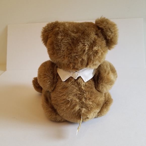 Vermont Teddy Bear Co. Tuxedo Collectible Jointed Bear Plush Brown - Picture 8 of 15